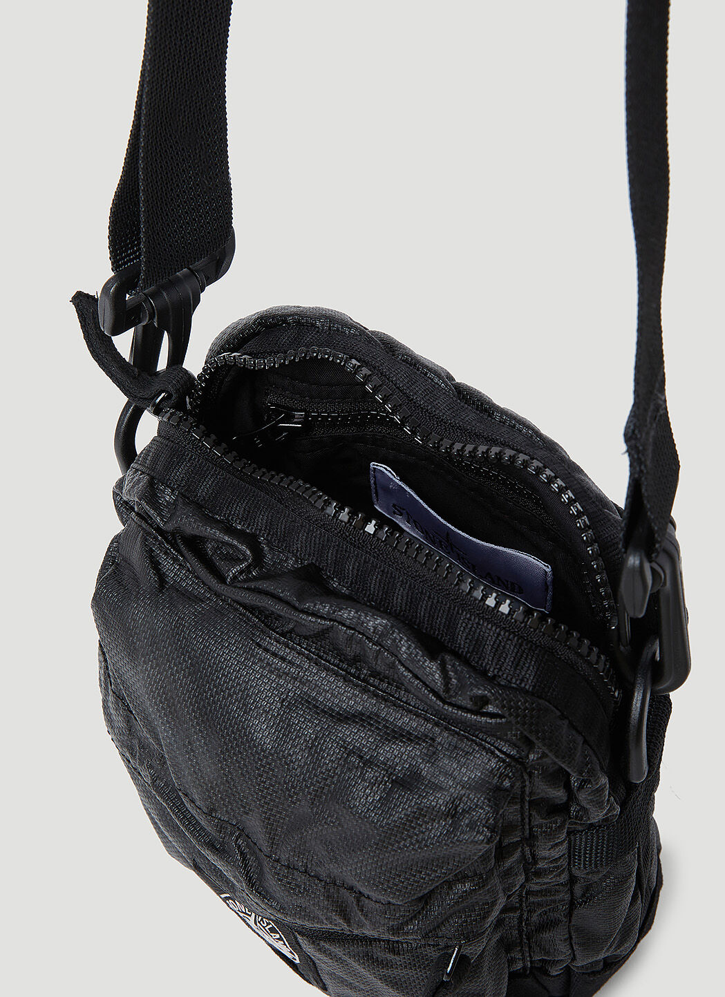 Stone Island Men's' Bum Crossbody Bag in Black | LN-CC®