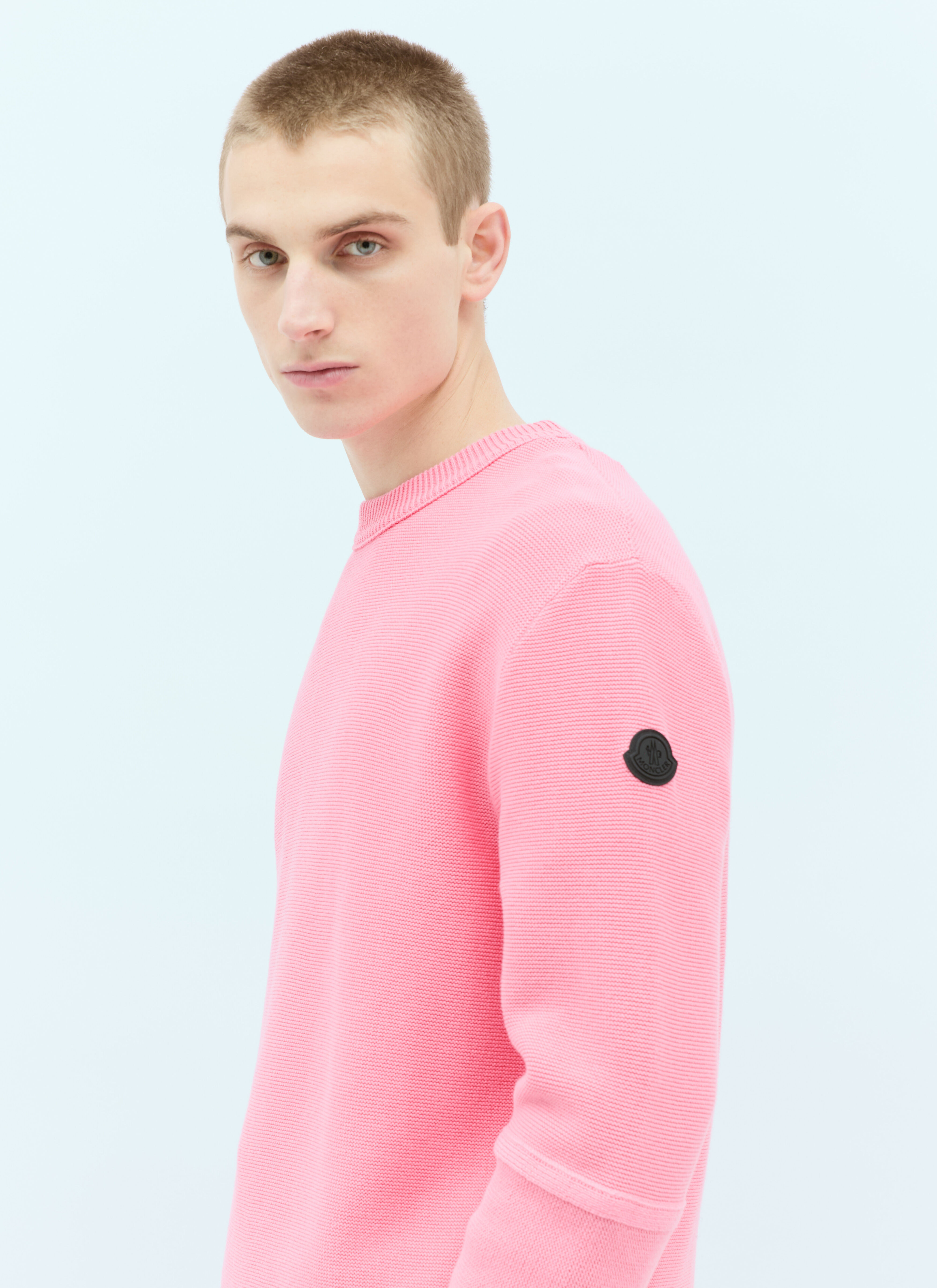 Moncler pink sweater hotsell