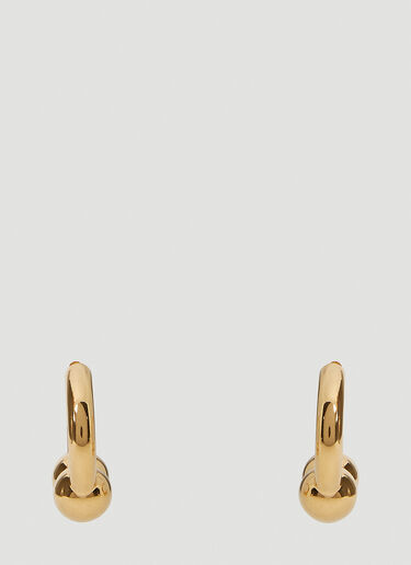 Balenciaga Skate Earrings Gold bal0251131