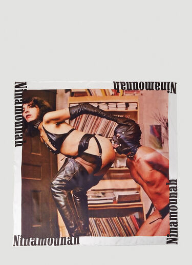 Ninamounah Kiss Ass Scarf Black nmo0352016