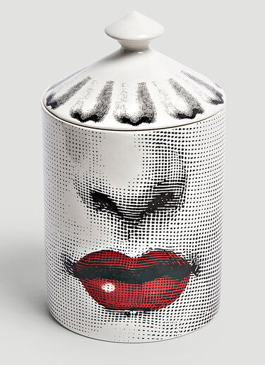 Fornasetti Bacio Small Scented Candle White wps0670282