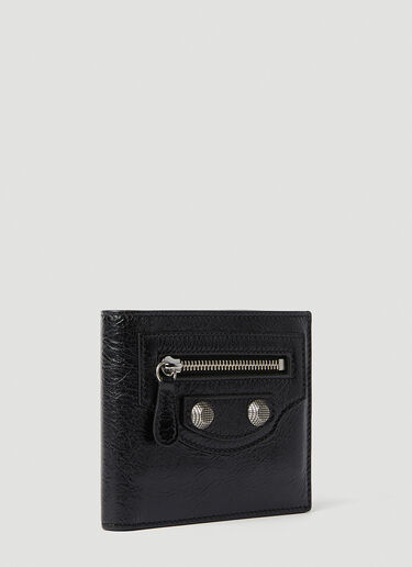 Balenciaga Le Cagole Square Folded Wallet Black bal0154052