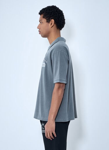 Gallery Dept. Embroidered Polo Shirt Grey gdp0162054