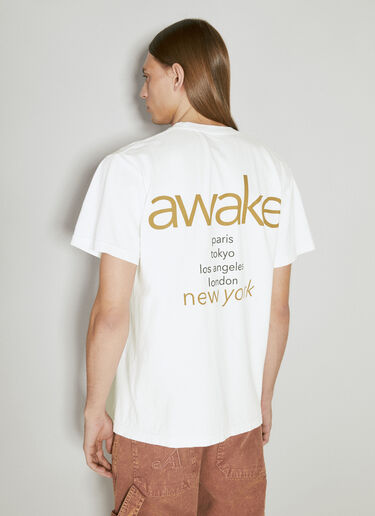 Awake NY City T-Shirt White awk0154012