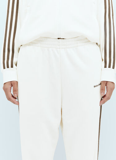 로고 자수 트랙 팬츠 adidas by Wales Bonner 로고 자수 트랙 팬츠 화이트 awb0354011