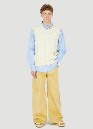 Marni Embroidered Shirt Light Blue mni0150012