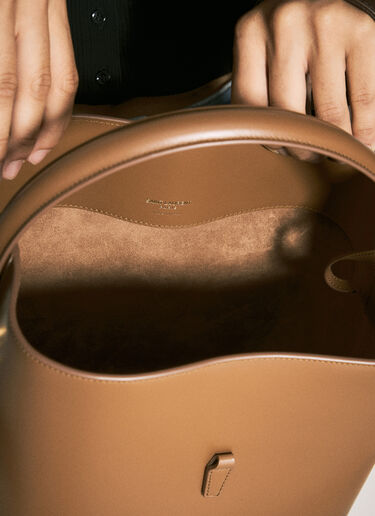 Saint Laurent Le 37 Bucket Bag Brown sla0257087