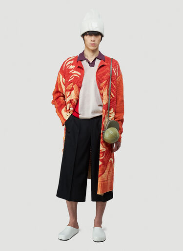 JW Anderson Cropped Straight-Leg Pants Black jwa0144011