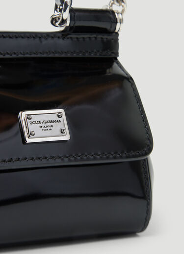 Mini Sicily Shoulder Bag Dolce & Gabbana Mini Sicily Shoulder Bag Black dol0252024