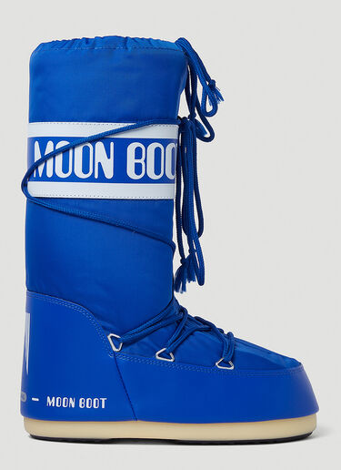 Moon Boot 아이콘 스노우 부츠 블루 mnb0150002