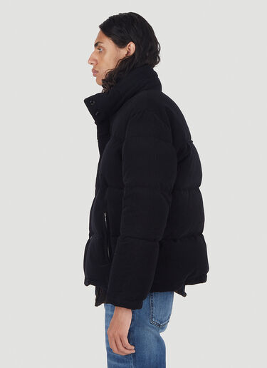 Saint Laurent Oversized Padded Down Jacket Black sla0145023