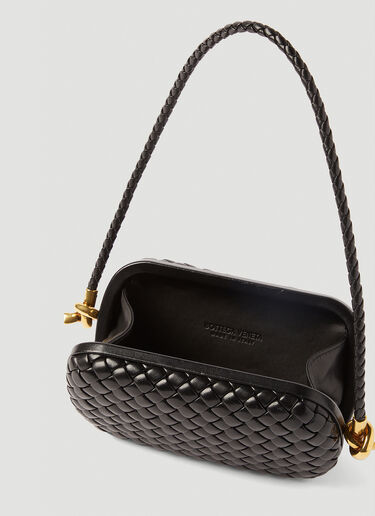 Bottega Veneta Knot Minaudiere Shoulder Bag Black bov0251022