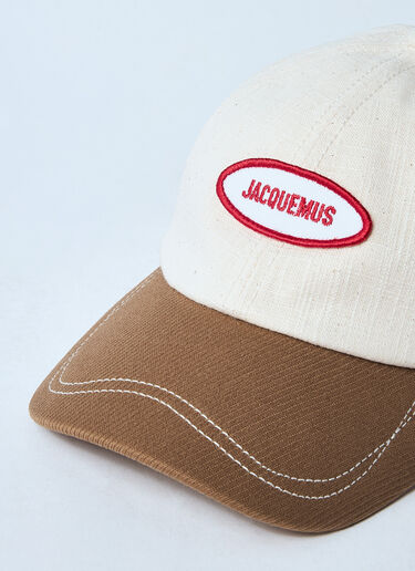 Jacquemus La Casquette Gelato Cap White jac0160019