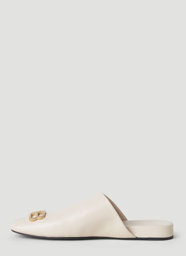 Balenciaga 舒适 BB 穆勒鞋 米色 bal0251060
