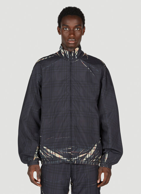 Burberry Sliced Check Jacket Beige bur0154025
