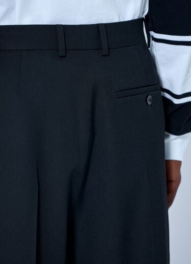 LN-CC® - Balenciaga: Large Tailored Pants - Black Balenciaga Large Tailored Pants Black bal0165010