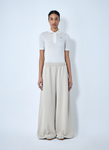 Lacoste Piqué Knit Polo Shirt White lac0264006