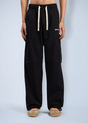 Palm Angels Classic Logo Cargo Pants Black pma0162020