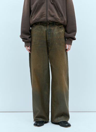 Acne Studios Super Baggy Fit Jeans Blue acn0354001
