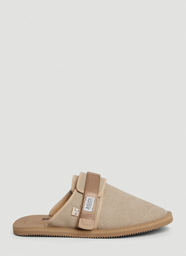 Suicoke x Daniel Arsham Zavo Mabda Slip Ons Beige sui0146002