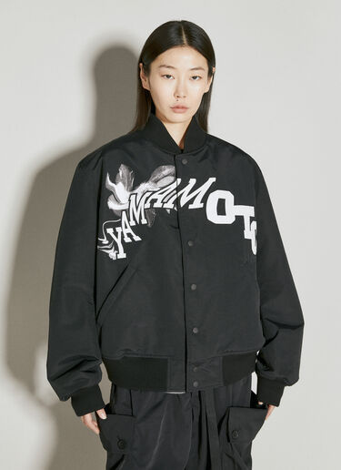 Y-3 Team Varsity Jacket Black yyy0356010