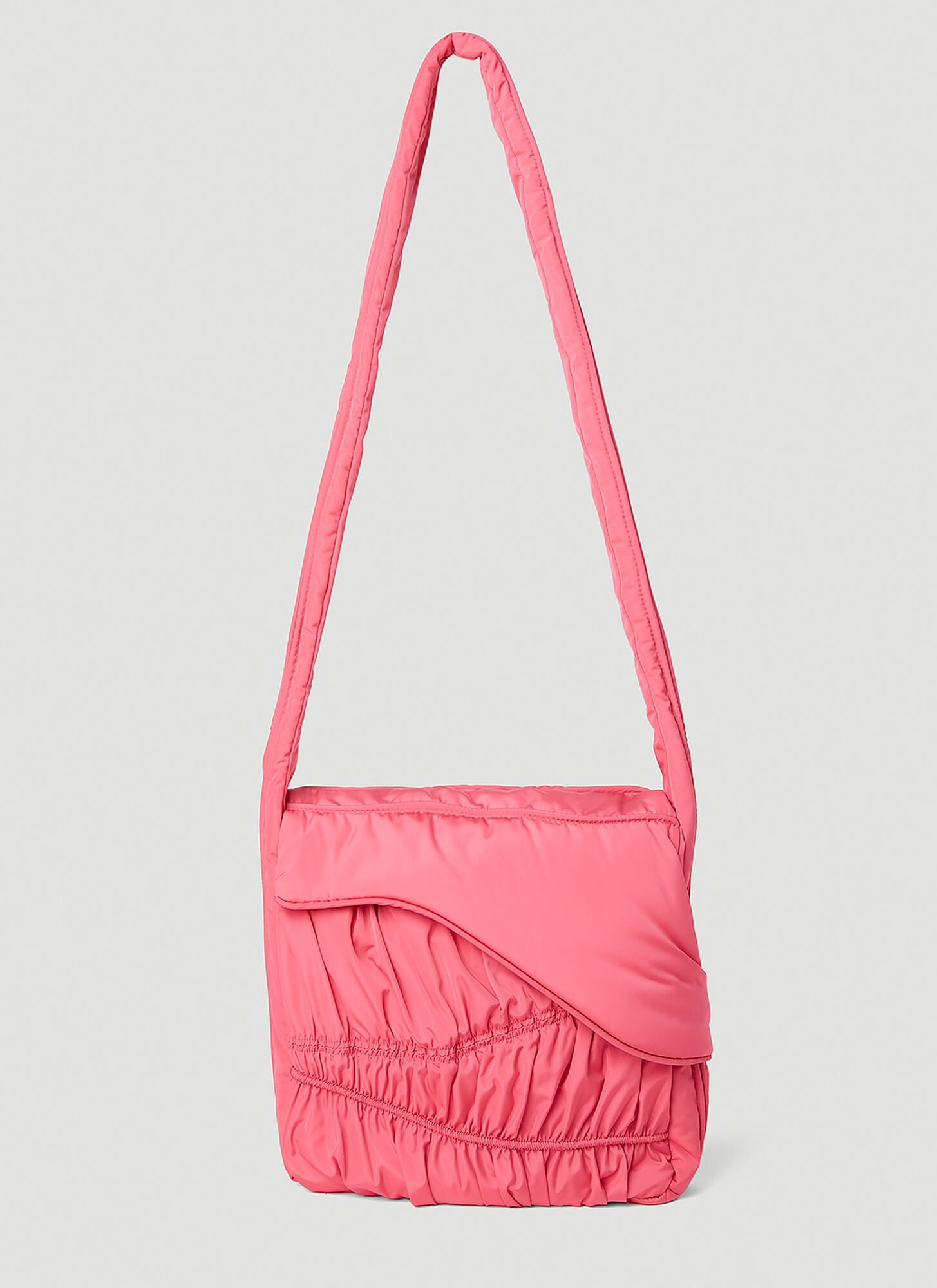 Mainline:rus/fr.ca/de Padded Crossbody Bag In Pink
