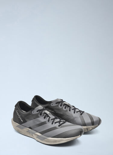LN-CC® - Y-3: Adios 9 Sneakers - Grey Y-3 Adios 9 Sneakers Grey yyy0165022