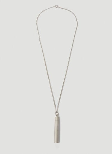 VETEMENTS Powder Necklace Silver vet0151017