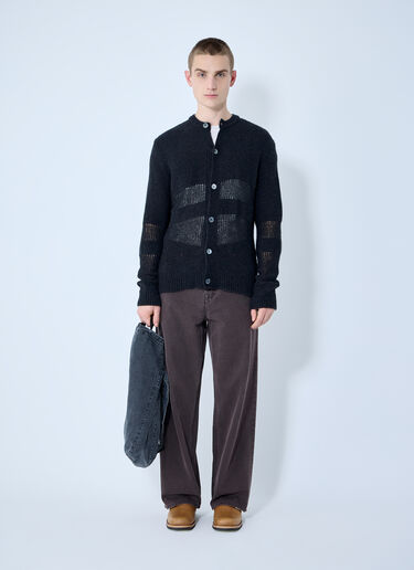 Our Legacy Opa Knit Cardigan Black our0160018