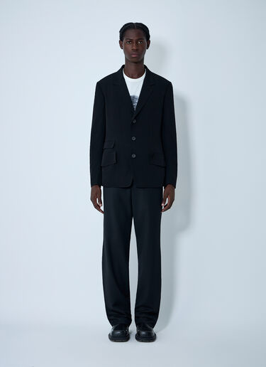 Tuxedo Flap Jacket Yohji Yamamoto Tuxedo Flap Jacket Black yoy0162002