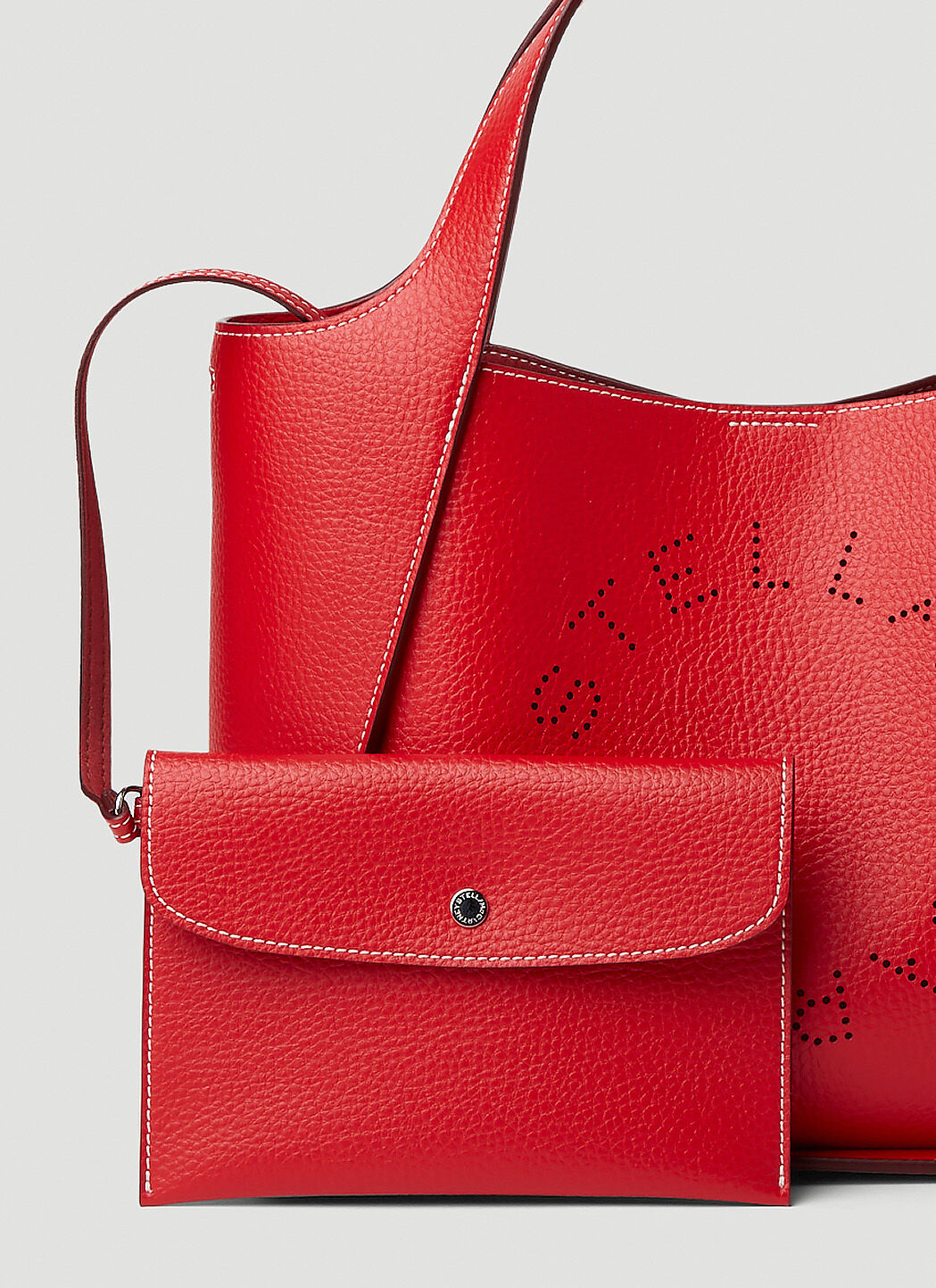 Stella mccartney logo tote on sale