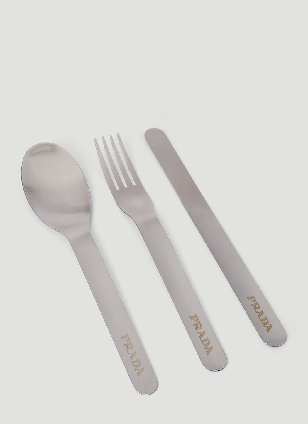 Prada Travel Cutlery Set in Black LN CC