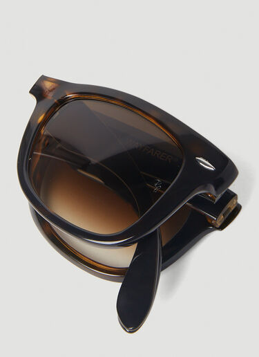 Ray-Ban Wayfarer 可折叠太阳镜 棕色 lrb0351007