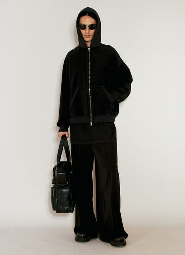 Inside-Out Hooded Sweatshirt Balenciaga Inside-Out Hooded Sweatshirt Black bal0156005