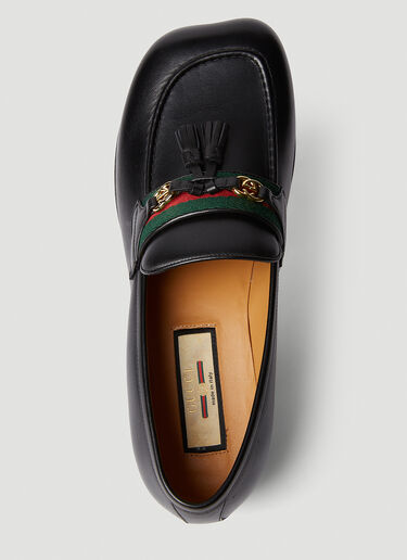 Square Loafers Gucci Square Loafers Black guc0252092