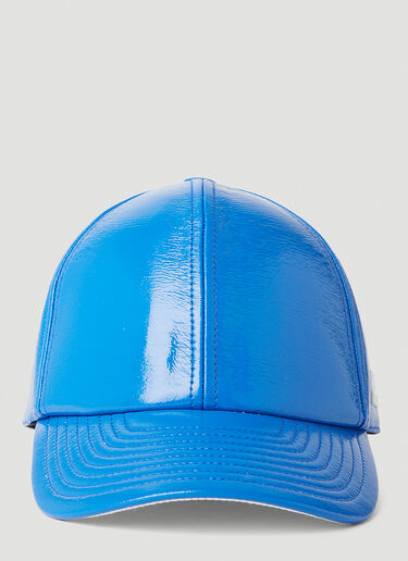 Vinyl Baseball Cap Courrèges Vinyl Baseball Cap Blue cou0151005