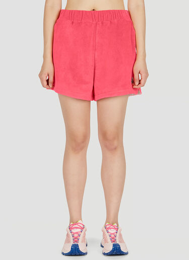 Moncler Terry Towelling Track Shorts Pink mon0252039