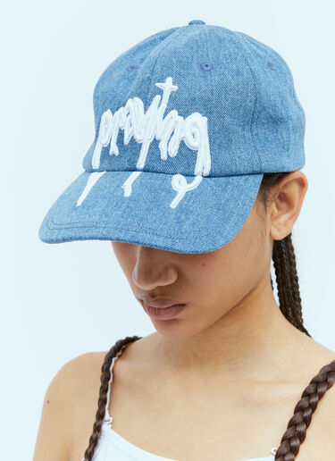 Demon Baseball Cap Praying Demon Baseball Cap Blue pry0354019
