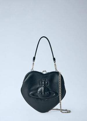 Vivienne Westwood Belle Heart Frame Purse Black vvw0264097
