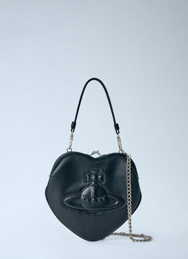 Vivienne Westwood Belle Heart Frame Purse Black vvw0264097