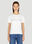 Saint Laurent Logo Print T-Shirt White sla0251008