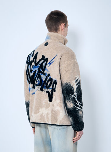 Acne Studios Teddy Jacquard Jacket Beige acn0160004