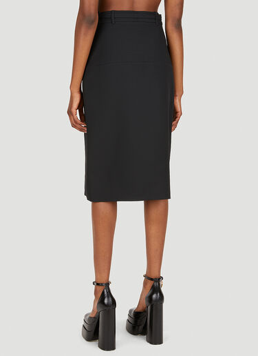 Gucci Belted Pencil Skirt Black guc0250050
