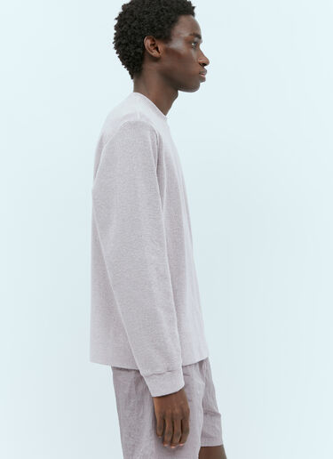 Stone Island 徽标贴饰针织衫 粉色 sto0156074