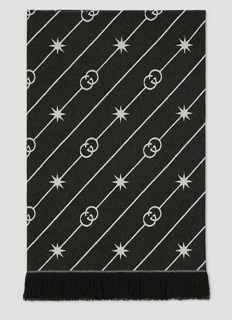 Gucci Diagonal Plaid Blanket Blue wps0690060