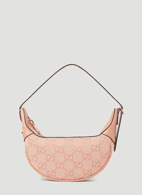 Acne Studios Ophidia GG Mini Shoulder Bag Brown acn0254005