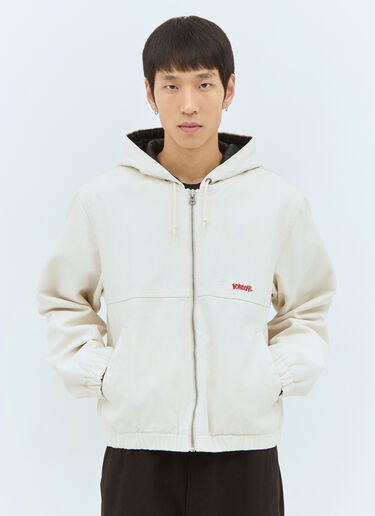 Stüssy Hooded Work Jacket Off white sts0158005