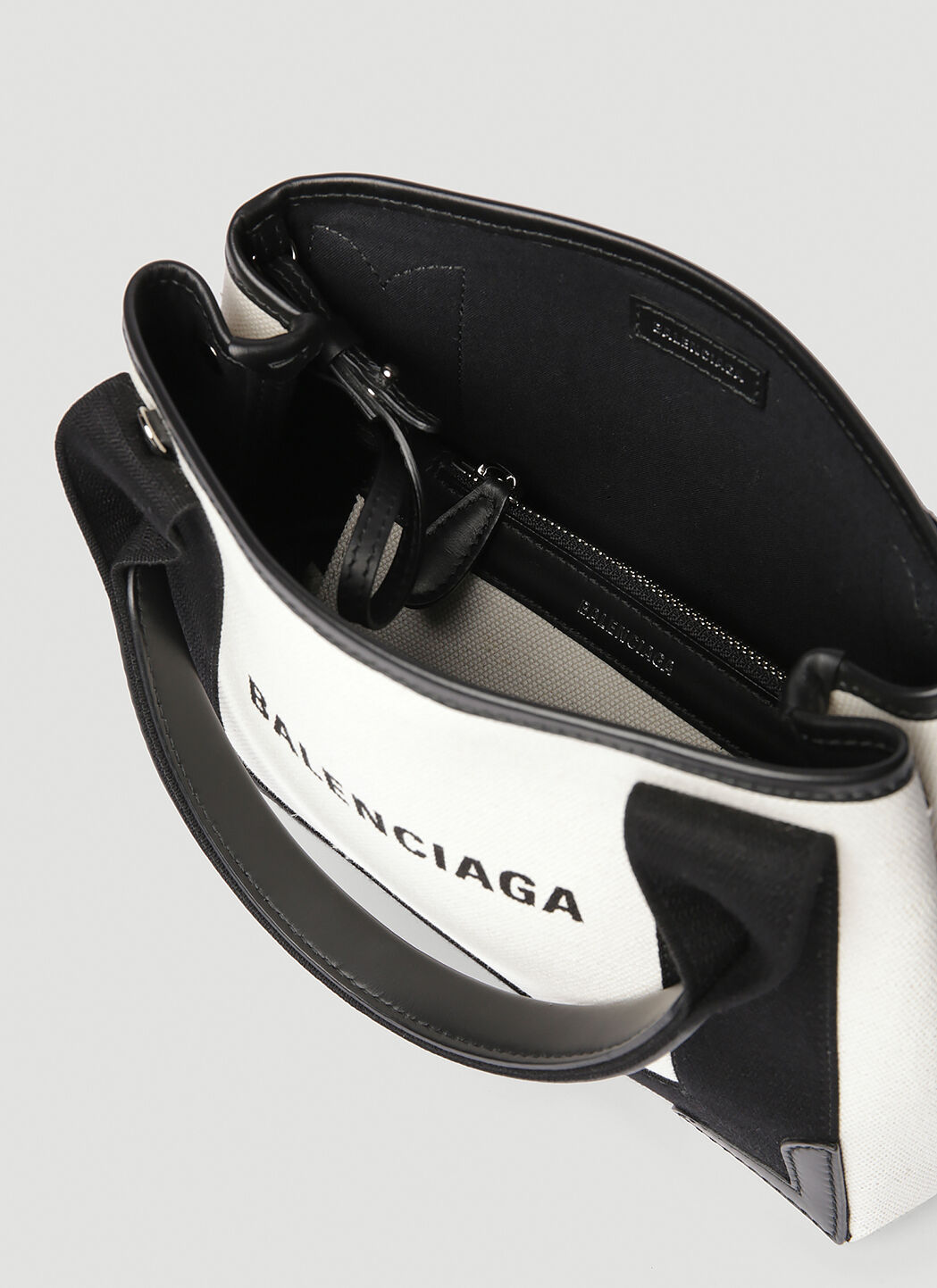 Balenciaga Navy XS Cabas Tote Bag in Black LN CC