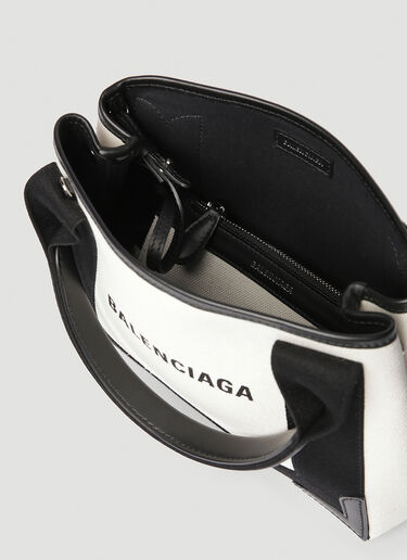 Balenciaga 네이비 XS 카바스 토트백 블랙 bal0246044
