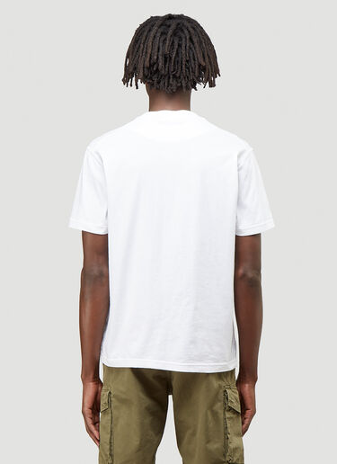 Stone Island Patch-Pocket T-Shirt White sto0144039
